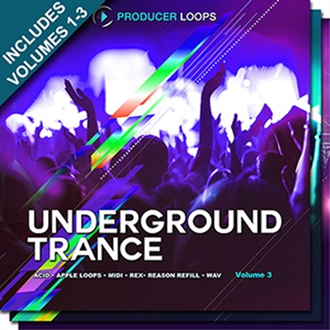 UNDERGROUND TRANCE BUNDLE (VOLS 1-3)(オンライン納品)(2時間以内に納品)