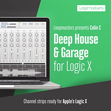 DEEP HOUSE & GARAGE CHANNEL STRIPS - LOGIC X(オンライン納品)(2時間以内に納品)