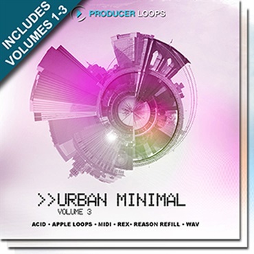 URBAN MINIMAL BUNDLE (VOLS 1-3)(オンライン納品)(2時間以内に納品)