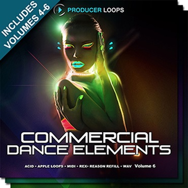 COMMERCIAL DANCE ELEMENTS BUNDLE (VOLS 4-6)(オンライン納品)(2時間以内に納品)