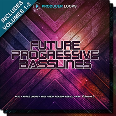FUTURE PROGRESSIVE BASSLINES BUNDLE (VOLS 1-3)(オンライン納品)(2時間以内に納品)