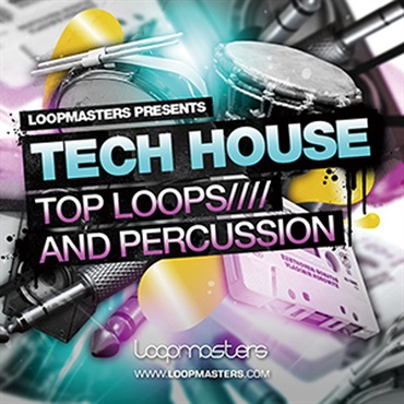 TECH HOUSE - TOP LOOPS AND PERCUSSION(オンライン納品)(2時間以内に納品)