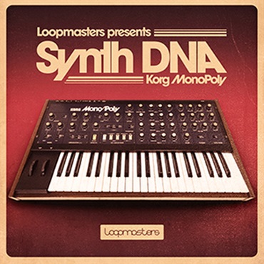 LOOPMASTERS PRESENTS DNA SYNTHS - KORG MONOPOLY(オンライン納品)(2時間以内に納品)