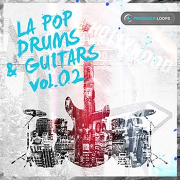 LA POP DRUMS & GUITARS VOL 2(オンライン納品)(2時間以内に納品)
