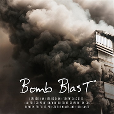 BOMB BLAST EXPLOSION & DEBRIS SE(オンライン納品)(2時間以内に納品)