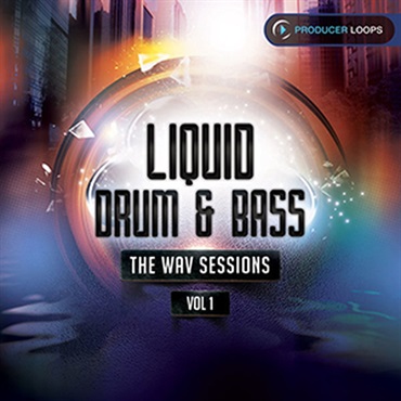LIQUID DRUM & BASS THE WAV SESSIONS V1(オンライン納品)(2時間以内に納品)