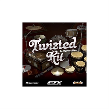 【トゥーントラックドラム系スーパーセール！】EZX TWISTED KIT [EZdrummer用拡張音源](オンライン納品)(2時間以内に納品)