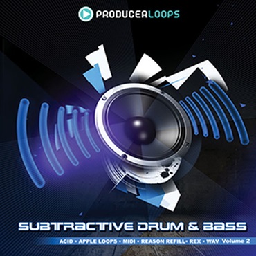 PRODUCER LOOPS SUBTRACTIVE DRUM & BASS VOL.2(オンライン納品)(2時間以内に納品)