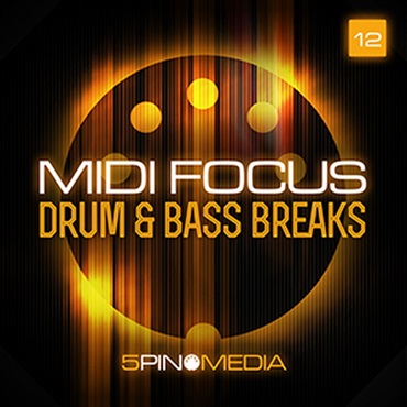 MIDI FOCUS - DRUM & BASS BREAKS(オンライン納品)(2時間以内に納品)