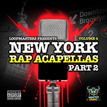 NEW YORK RAP ACAPELLAS PART 2(オンライン納品)(2時間以内に納品)