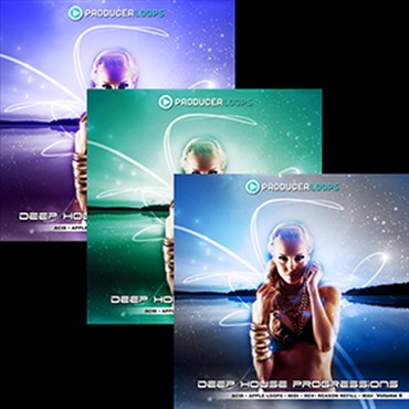 DEEP HOUSE PROGRESSIONS BUNDLE (VOLS 4-6)(オンライン納品)(2時間以内に納品)