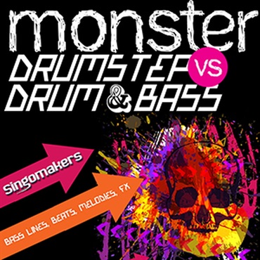 MONSTER DRUMSTEP VS DRUM & BASS(オンライン納品)(2時間以内に納品)