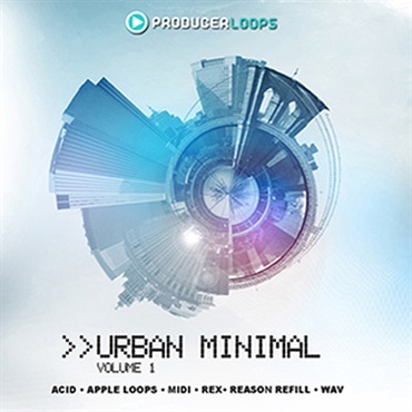 PRODUCER LOOPS URBAN MINIMAL VOL 1(オンライン納品)(2時間以内に納品)
