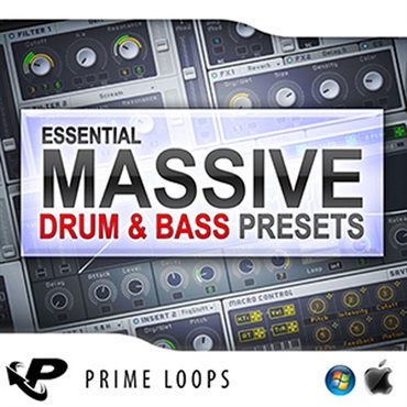 ESSENTIAL D&B PRESETS FOR MASSIVE(オンライン納品)(2時間以内に納品)