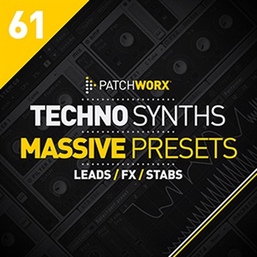 TECHNO SYNTHS MASSIVE PRESETS(オンライン納品)(2時間以内に納品)