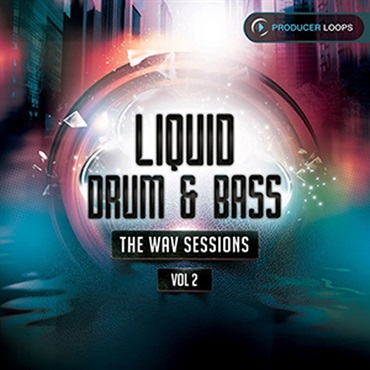 LIQUID DRUM  BASS THE WAV SESSIONS VOL 2(オンライン納品)(2時間以内に納品)