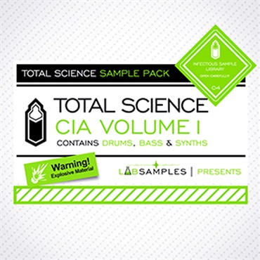 TOTAL SCIENCE - CIA DRUM & BASS VOL1(オンライン納品)(2時間以内に納品)