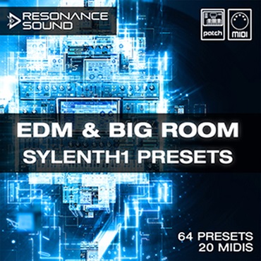 EDM & BIGROOM SYLENTH1(オンライン納品)(2時間以内に納品)
