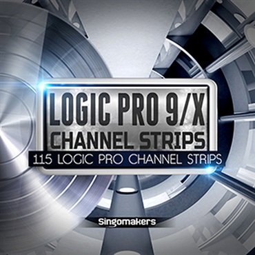 LOGIC PRO 9X CHANNEL STRIPS(オンライン納品)(2時間以内に納品)