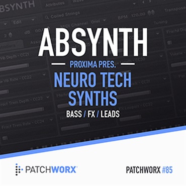 PROXIMA - NEURO TECH SYNTHS - ABSYNTH 5(オンライン納品)(2時間以内に納品)