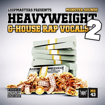 HEAVYWEIGHT G-HOUSE RAP VOCALS VOL 2(オンライン納品)(2時間以内に納品)