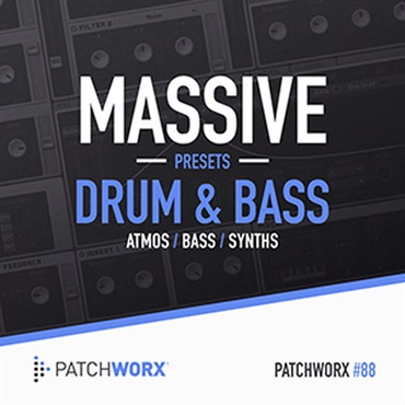 DRUM & BASS - MASSIVE PRESETS(オンライン納品)(2時間以内に納品)