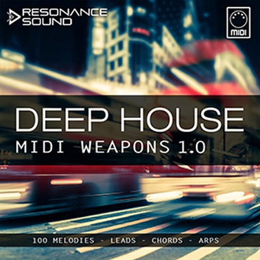 DEEP HOUSE MIDI WEAPONS 1.0(オンライン納品)(2時間以内に納品)
