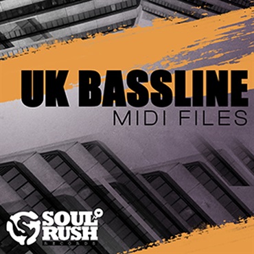SOUL RUSH RECORDS UK BASSLINE MIDI FILES(オンライン納品)(2時間以内に納品)
