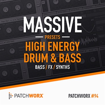 LOOPMASTERS HIGH ENERGY DNB MASSIVE PRESETS(オンライン納品)(2時間以内に納品)
