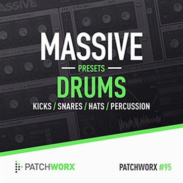 MASSIVE DRUM PRESETS(オンライン納品)(2時間以内に納品)
