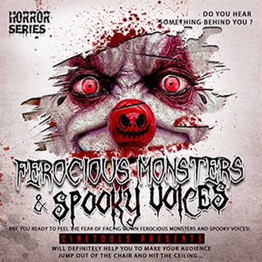 CINETOOLS FEROCIOUS MONSTERS & SPOOKY VOICES(オンライン納品)(2時間以内に納品)