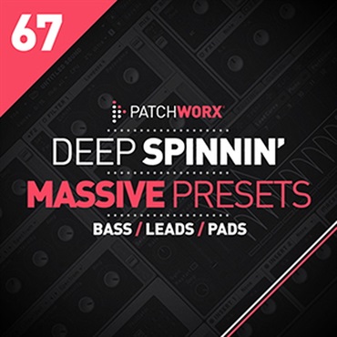DEEP SPINNIN MASSIVE PRESETS(オンライン納品)(2時間以内に納品)