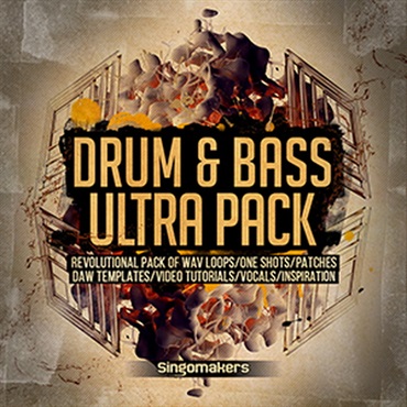 DRUM & BASS ULTRA PACK(オンライン納品)(2時間以内に納品)