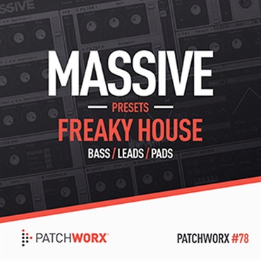 FREAKY HOUSE MASSIVE PRESETS(オンライン納品)(2時間以内に納品)