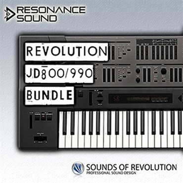 SOUNDS OF REVOLUTION REVOLUTION JD800/990 VOL.1-3(オンライン納品)(2時間以内に納品)