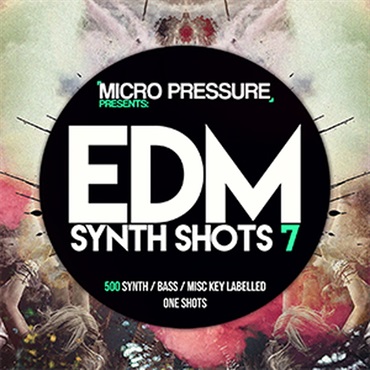 EDM SYNTH SHOTS 7(オンライン納品)(2時間以内に納品)