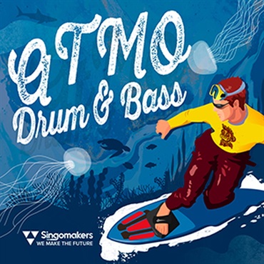 SINGOMAKERS ATMO DRUM & BASS(オンライン納品)(2時間以内に納品)