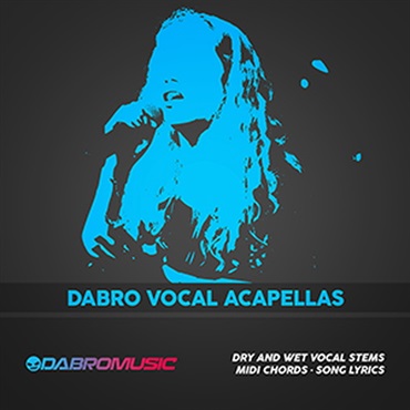 DABRO VOCAL ACAPELLAS(オンライン納品)(2時間以内に納品)