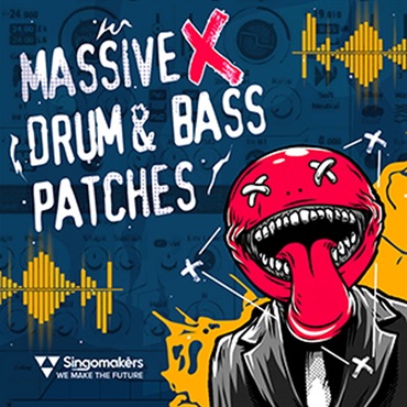 MASSIVE X DRUM & BASS PATCHES(オンライン納品)(2時間以内に納品)