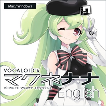 VOCALOID4 マクネナナ English(オンライン納品)(2時間以内に納品)