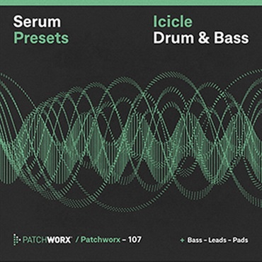 ICICLE - DRUM & BASS SERUM PRESETS(オンライン納品)(2時間以内に納品)