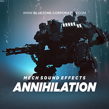 BLUEZONE ANNIHILATION - MECH SOUND EFFECTS(オンライン納品)(2時間以内に納品)