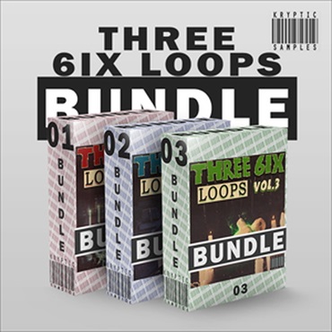KRYPTIC SAMPLES THREE 6IX LOOPS BUNDLE(オンライン納品)(2時間以内に納品)
