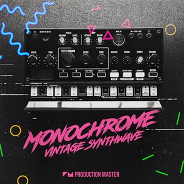 MONOCHROME - VINTAGE SYNTHWAVE(オンライン納品)(2時間以内に納品)