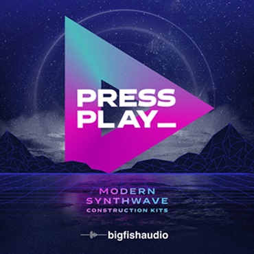 PRESS PLAY - MODERN SYNTHWAVE CONSTRUCTION KITS(オンライン納品)(2時間以内に納品)