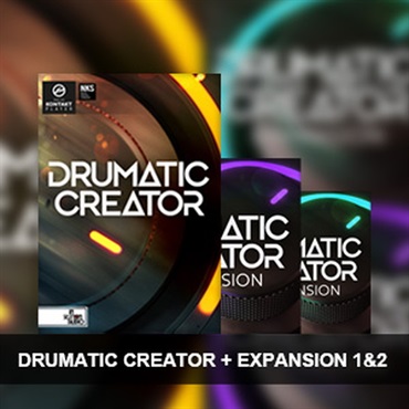 DRUMATIC CREATOR + EXPANSION 1&2(オンライン納品)(2時間以内に納品)