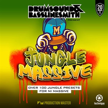 PRODUCTION MASTER DRUMSOUND & BASSLINE SMITH PRESENTS JUNGLE MASSIVE(オンライン納品)(2時間以内に納品)