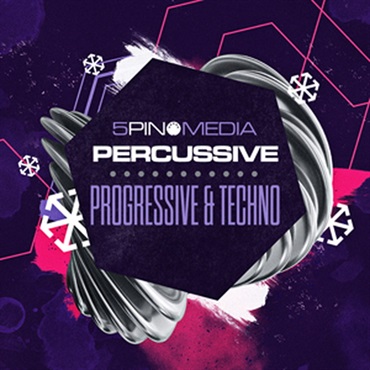5PIN MEDIA PERCUSSIVE PROGRESSIVE & TECHNO(オンライン納品)(2時間以内に納品)