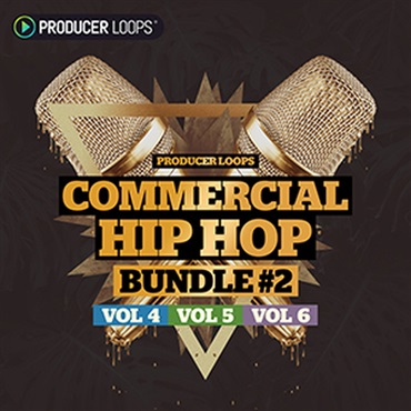 PRODUCER LOOPS COMMERCIAL HIP HOP BUNDLE (VOLS 4-6)(オンライン納品)(2時間以内に納品)