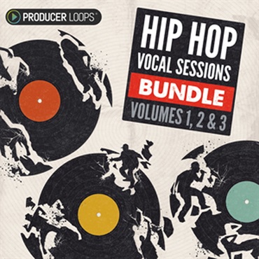 HIP HOP VOCAL SESSIONS BUNDLE (VOLS 1-3)(オンライン納品)(2時間以内に納品)